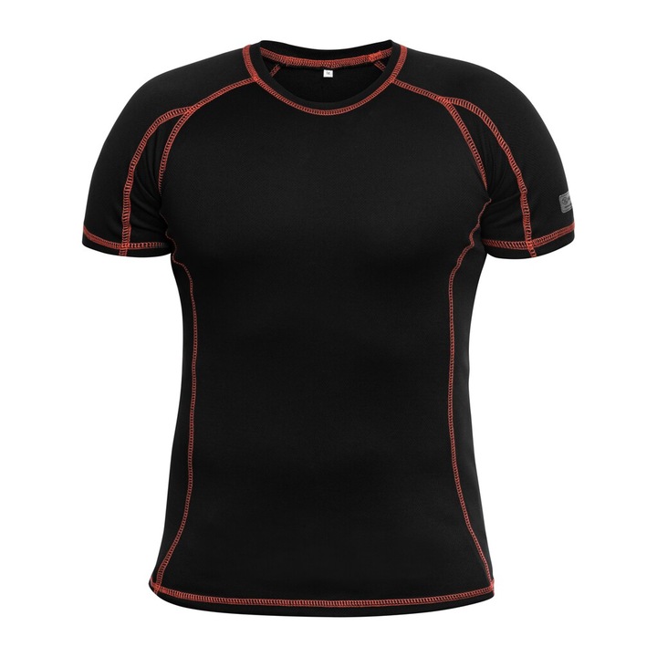 Tricou termic Highlander Pro 120, negru, polipropilena, pentru activitati sportive
