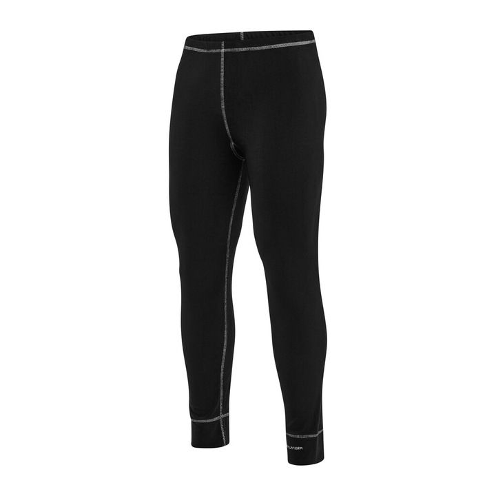 Highlander sportleggings, thermo, rugalmas, fekete, poliészter/szintetikus polár, S INTL