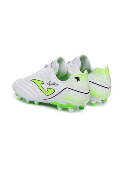 Ghete de fotbal Joma, AGUS2502FG, Piele ecologica, Alb