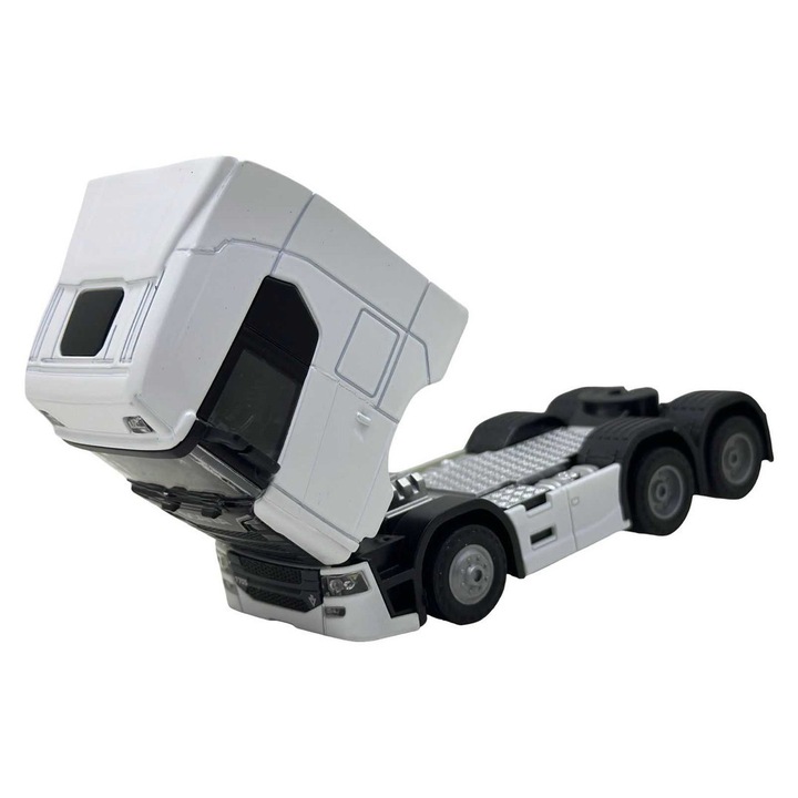 Macheta Scania T770S 1:32 alba replica metal lumini si sunete