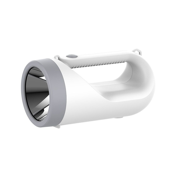 Преносим фенер с USB-C зареждане, мощност 5W, 200 lm, IP20, алуминий/ABS, литиево-йонна батерия