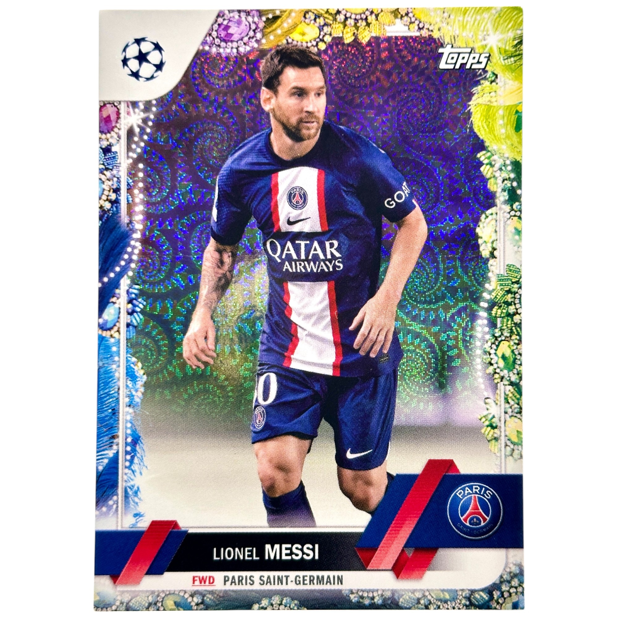 Cartonas de fotbal Topps Lionel Messi 2022-23 Topps UCC Carnaval