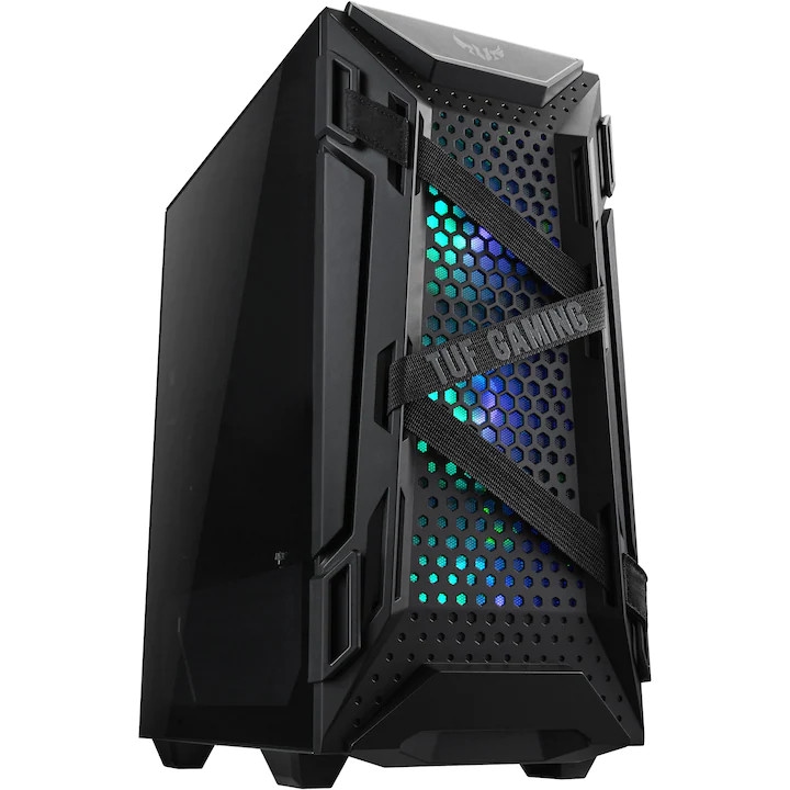 Skynet Gamer PC - ASUS TUF A520M-PLUS II GAMING - Ryzen 7 5700X 8x4,6 GHz - 32GB DDR4 - Kingston 1TB M.2 SSD - ASUS GT301 - RX6400 4GB -PC-6138