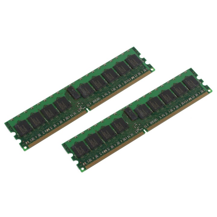 RAM memória modul 4GB 800MHz DDR2 DIMM - 2x2GB készlet