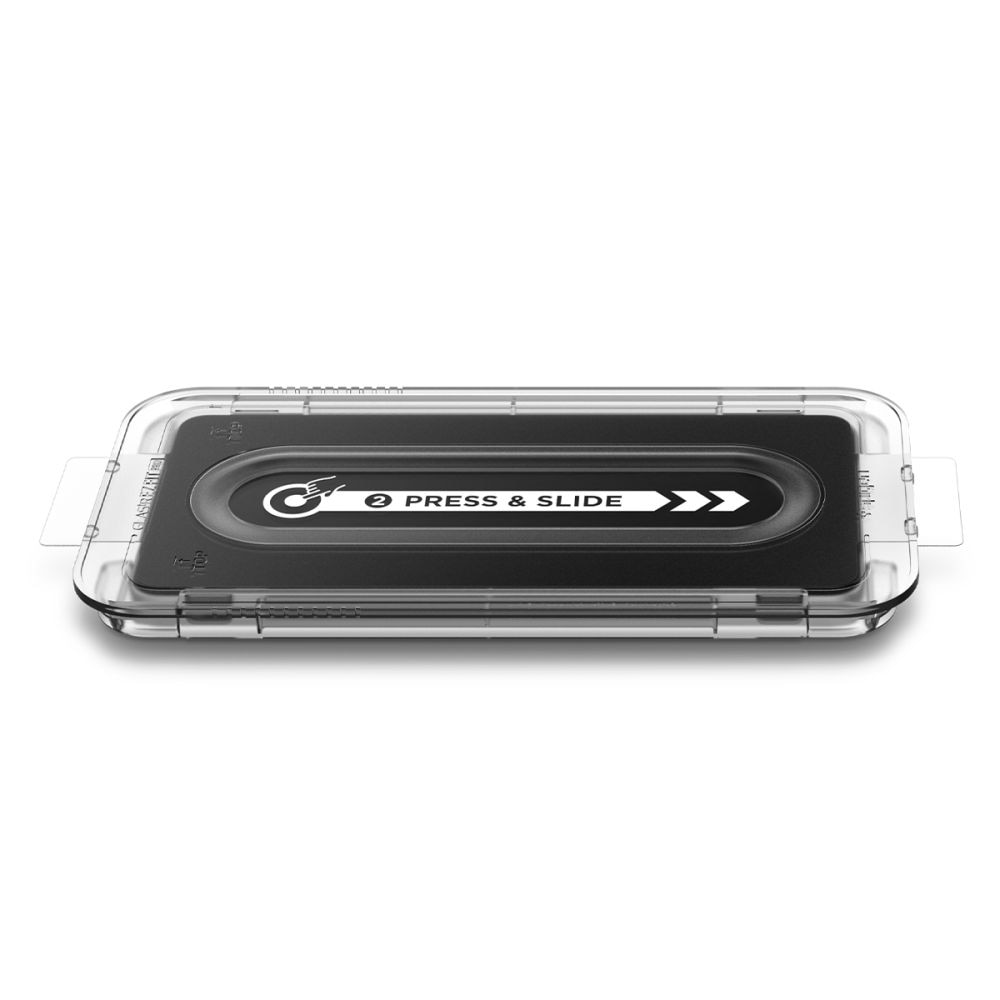 Folie sticla Spigen Glas.tR EZ Fit Pro compatibila cu Samsung Galaxy S25 Edge, Clear