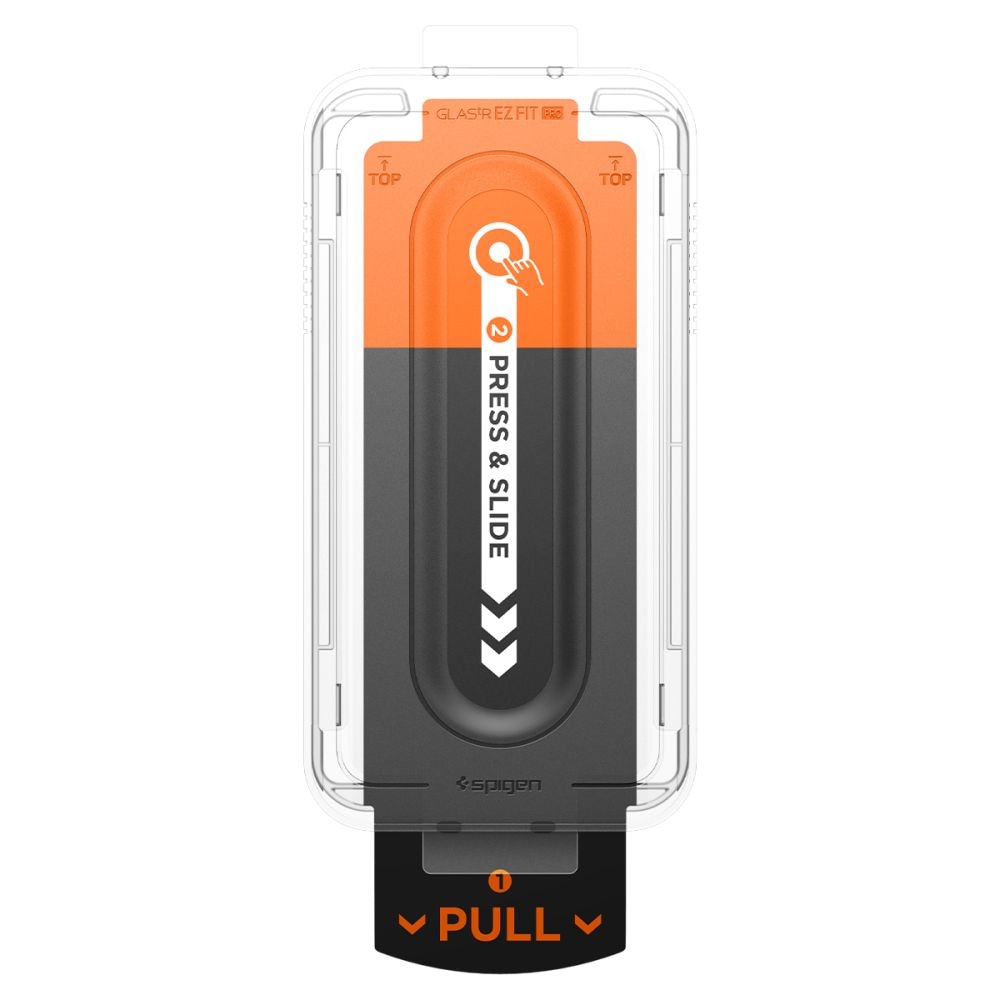 Folie sticla Spigen Glas.tR EZ Fit Pro compatibila cu Samsung Galaxy S25 Edge, Clear