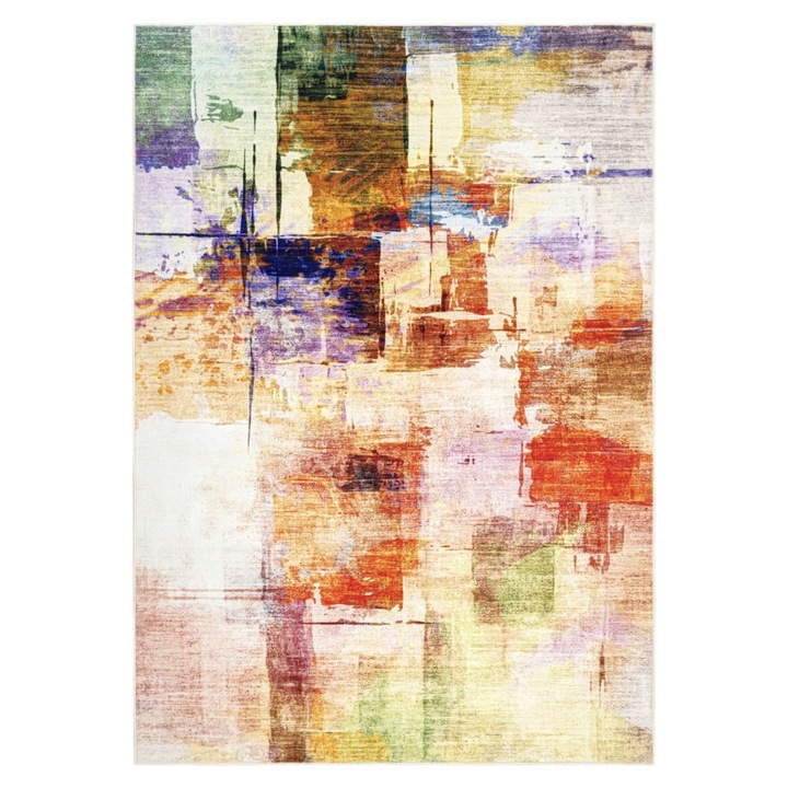 Covor Distressed Malena Multicolor V0119 Dreptunghiular, 230x330 cm