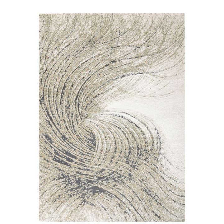 Скандинавски килим Amadora Green V0322 правоъгълен, 120x170 см