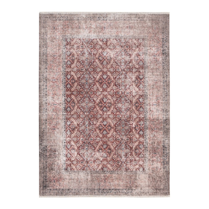 Градински килим Rafi Red V0638 Правоъгълен, 75x150 см