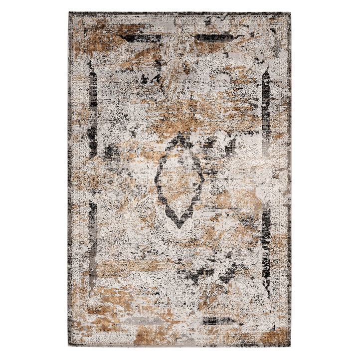 Modern Jairo Szőnyeg Szürke V1048 Téglalap Alakú, 80x150 cm