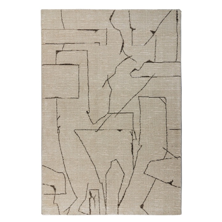 Скандинавски килим Lato Cream V2238 Правоъгълен, 200x290 см