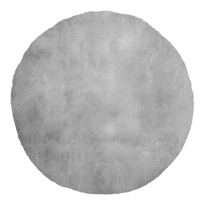 Shaggy szőnyeg Hubert Silver V2351 kerek, 80x80 cm