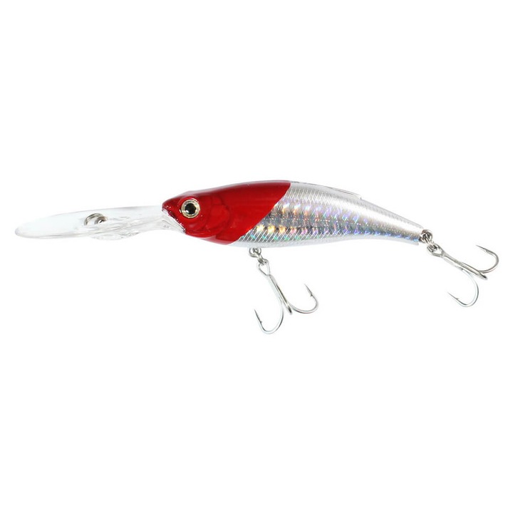 Vobler Sea Buzz Hunter Deep Shad 7.5cm, 11gr, Floating, culoare 077-HHRH, pentru pescuitul la trena, evolutie 3-3.5m, salau, stiuca, somn, pastrav lac, biban
