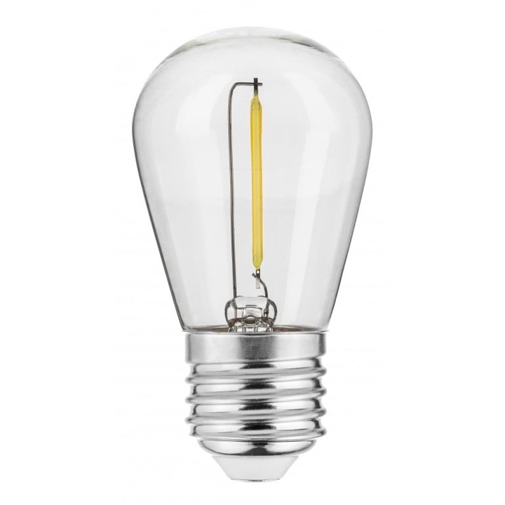 LED крушка 0.5W(6W) GTV, S14, E27, 50 lm, неутрална светлина (4000 K), енергиен клас G