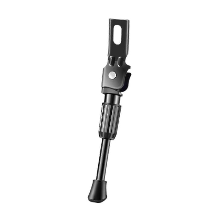 Cric bicicleta copii, 19cm, material aliaj, negru, set 1 bucata