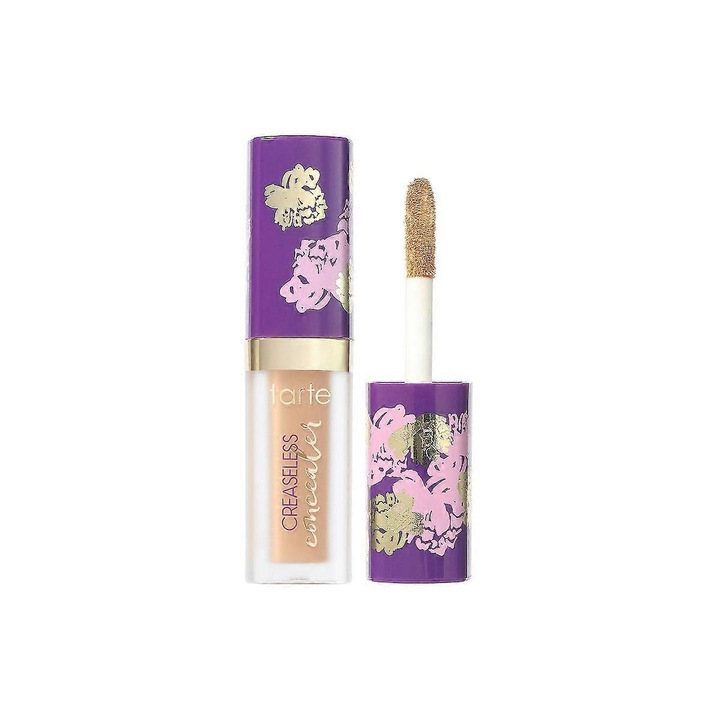Tarte Creaseless Concealer, 25n - Semleges Közepes, 0.035 Fl Oz, vízálló, hidratáló