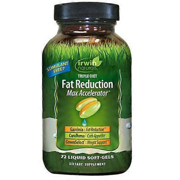 Accelerator de reducere a grasimilor, 72 capsule, multicolor