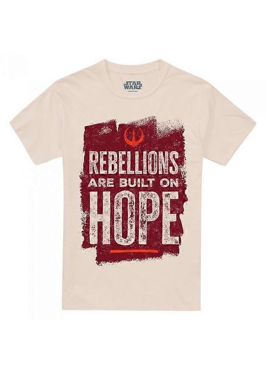 Star Wars: Lázadások férfi pamut póló, többszínű, L INTL