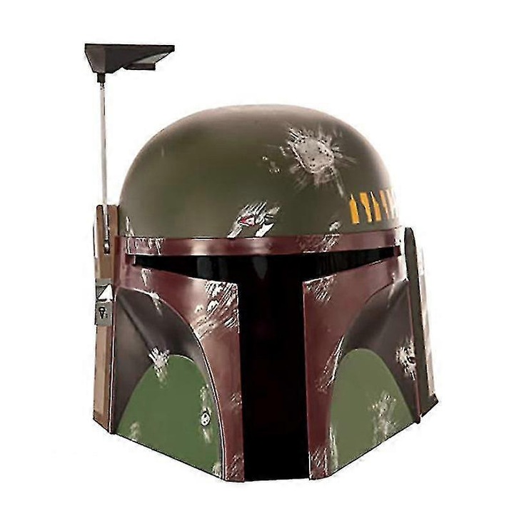 Masca de Halloween Boba Fett, verde armata, dimensiune unica 43x27cm
