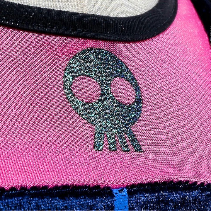 Rochie pentru fete, model 2022521, lungime glezna, dantela, multicolor, 4-6 ani