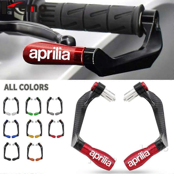 Manere motocicleta, set, pentru Aprilia Rs 125 1000 R RSV4 V4R 250 Rx50 650 750 200 500, aluminiu, multicolor, 7/8"