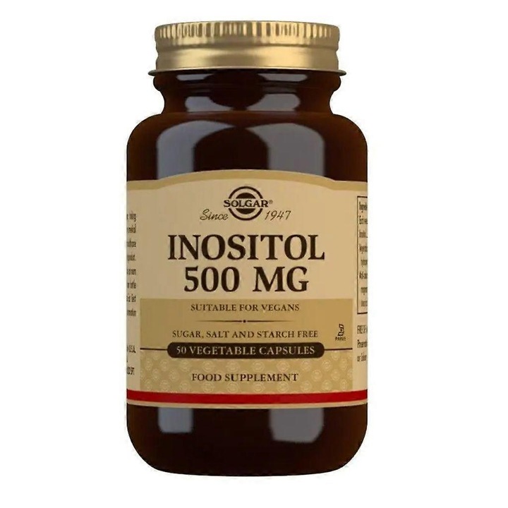 Inositol 500 mg, 50 capsule vegetale