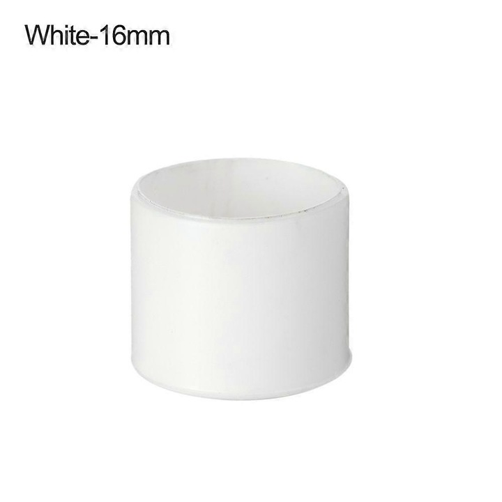 10 darabos PVC székláb-sapka készlet, fehér, 16 mm