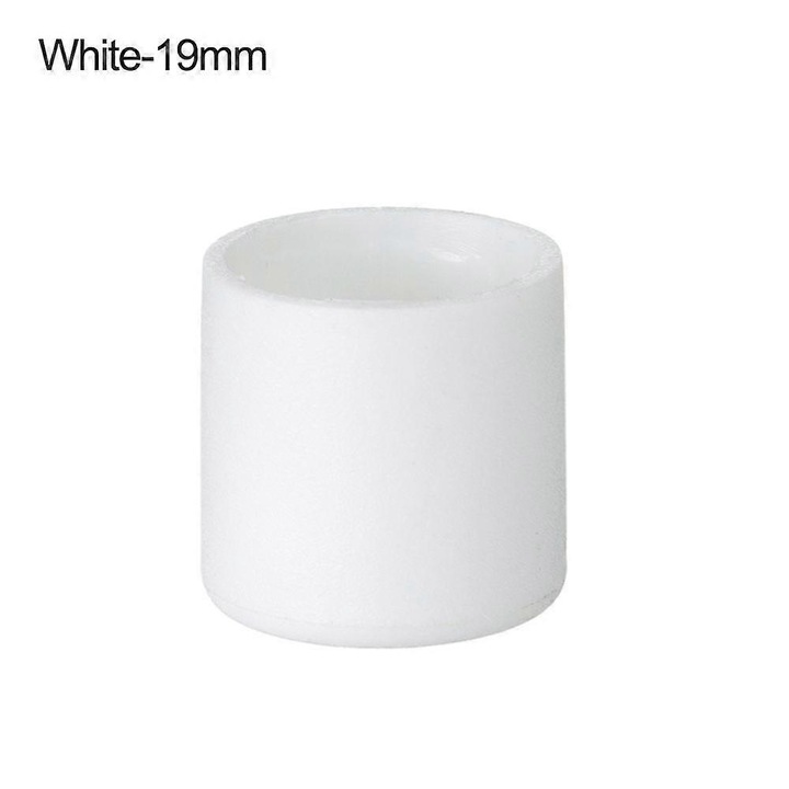 10 darabos széklábvédő készlet, PVC, padlóvédelem, fekete/fehér/átlátszó/szürke, 19 mm