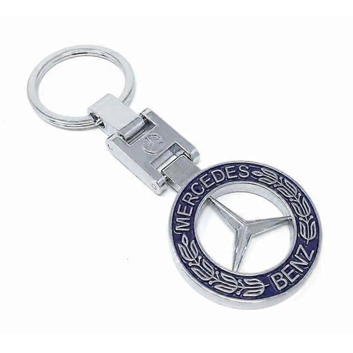 Mercedes-Benz kulcstartó, fém, króm, uniszex, egy méret