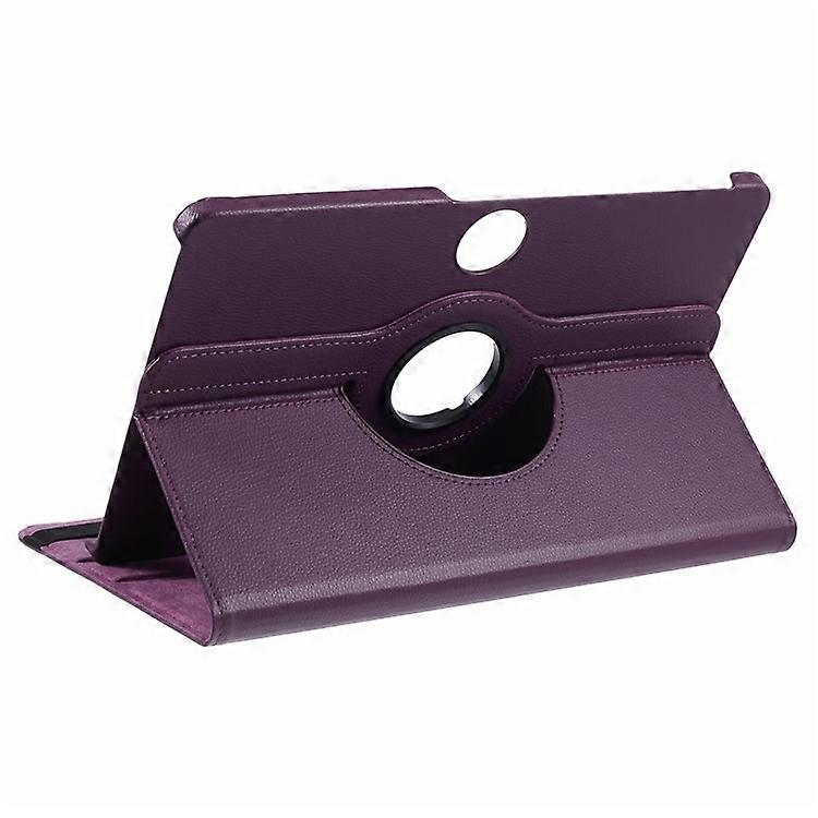 Husa tableta cu suport rotativ, violet, pentru Honor Pad 9, material PC si PU, protectie impotriva zgarieturilor, set flexibil.