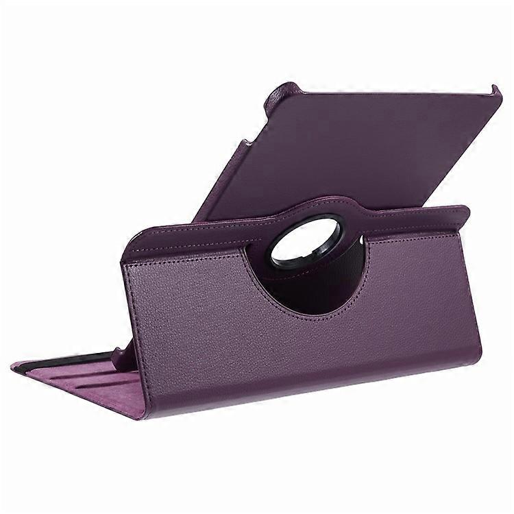 Husa tableta cu suport rotativ, violet, pentru Honor Pad 9, material PC si PU, protectie impotriva zgarieturilor, set flexibil.