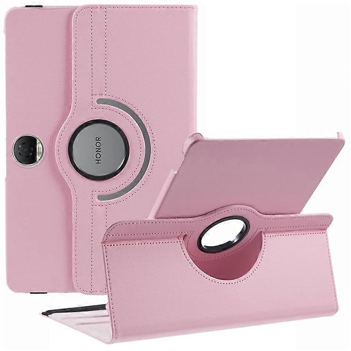 Tablettok forgó állvánnyal, rózsaszín, Honor Pad 9-hez, karcálló, rugalmas méretekkel