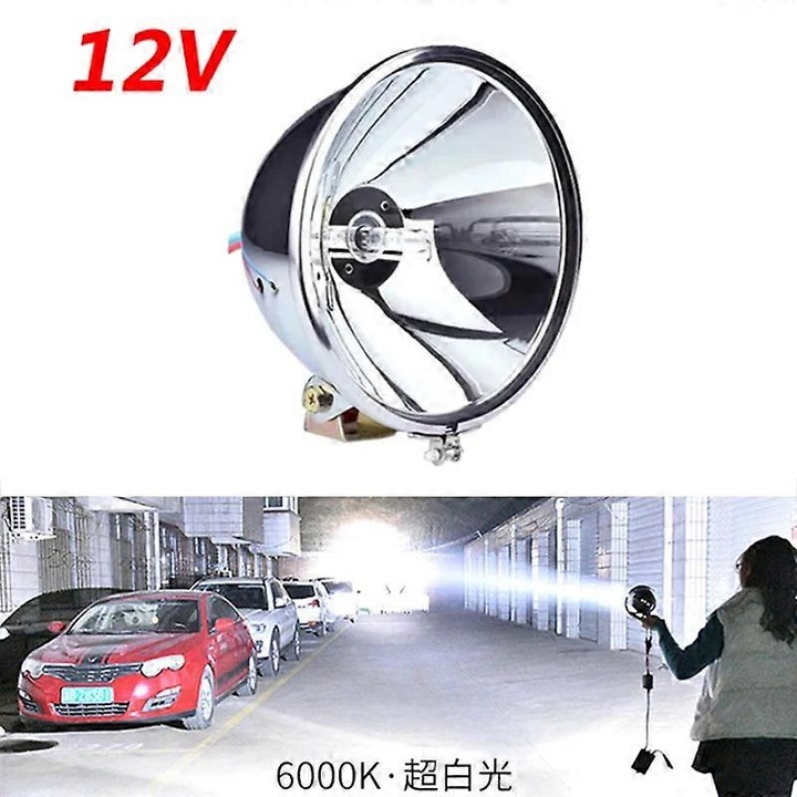 Proiector 5'', 12V, 192000LM, 6000K, IP68, unitar