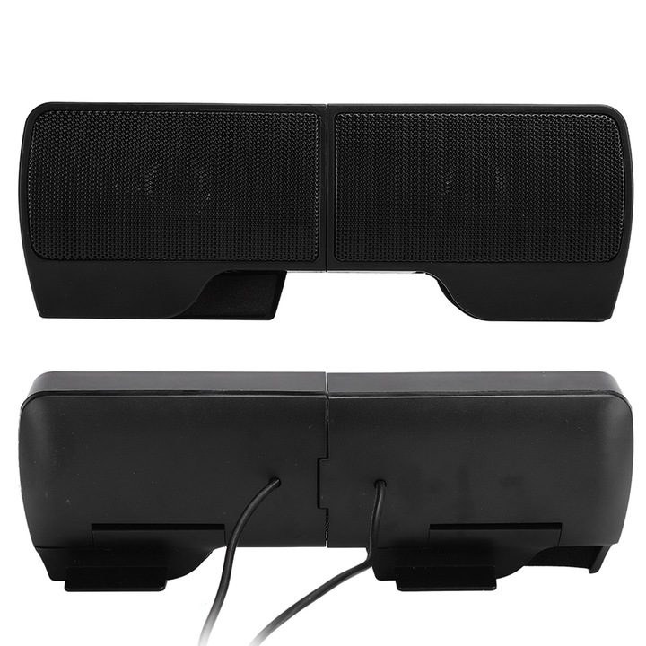 Boxe PC, soundbar laptop cu USB, mini desktop 2.0, accesorii computer