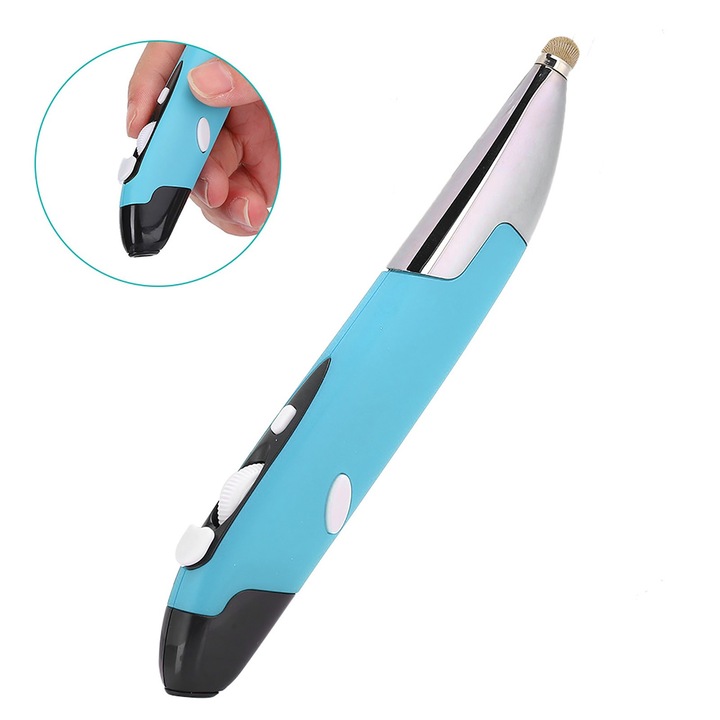 Stylus toll vezeték nélküli 2.4G, PC kiegészítők, kék, egér/toll típusú