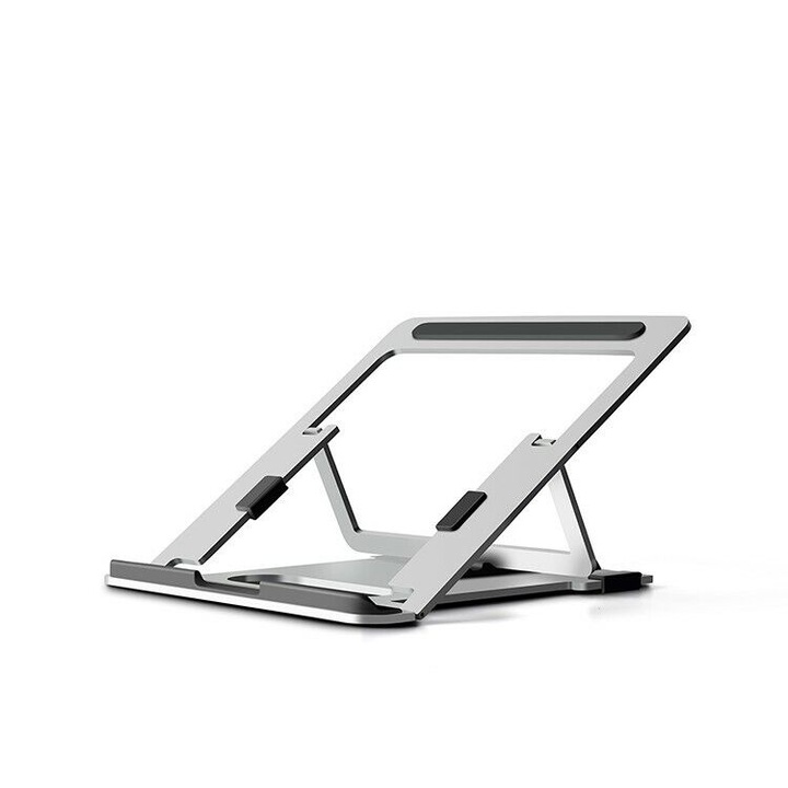 Laptop állvány, állítható, alumínium, ergonomikus, összecsukható, új