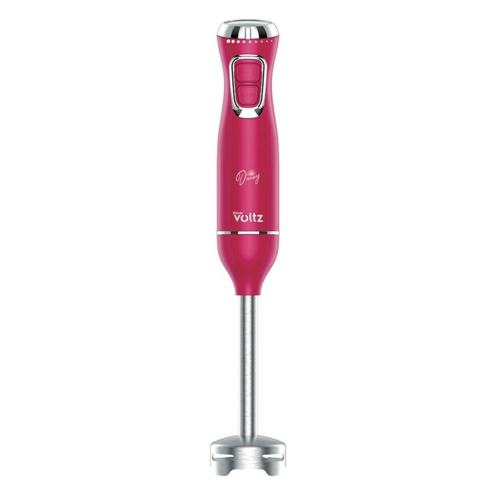 Пасатор Oliver Voltz Daisy OV51112W, 800W, Неръждаема стомана, 2 скорости, Турбо, Червен