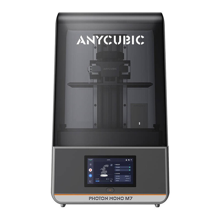 Anycubic Photon Mono M7 3D nyomtató, maximális sebesség 150 mm/h, fekete