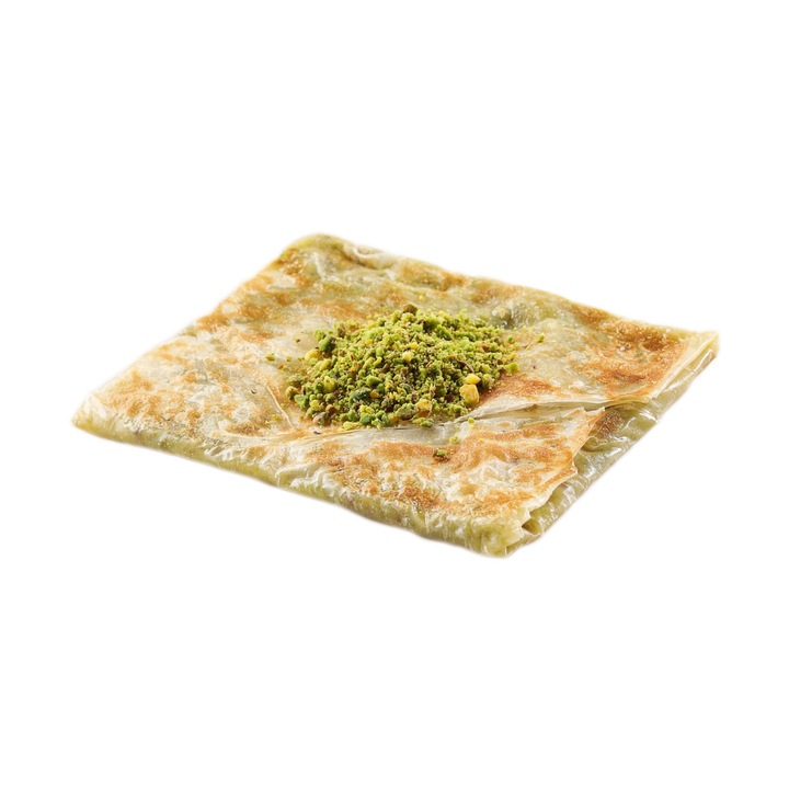 Deliciu turcesc Katmer din Antep cu fistic si frunze de fistic 2x150 gr