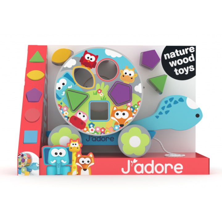 Jucarie din lemn, J′adore, Sortator de broaste testoase