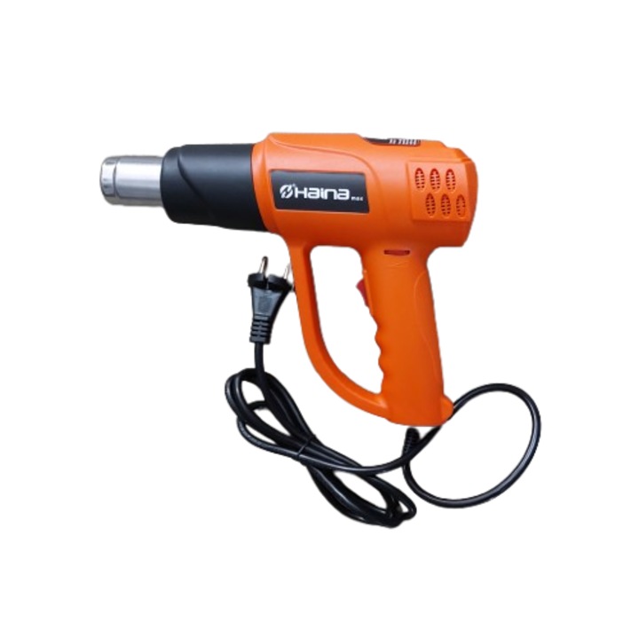 Pistol cu aer cald, 2000W, 50Hz, 8A, 300-500 L / min, 60-600°C