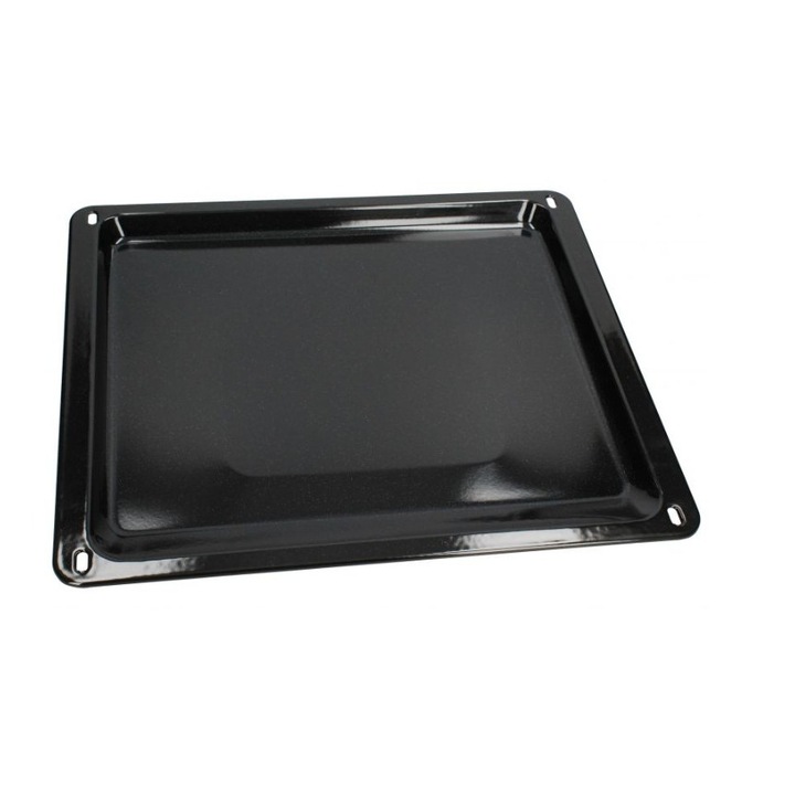 Tava aragaz cuptor Electrolux Zanussi 42.2 x 37 x 1.9 cm, email negru 3531939233
