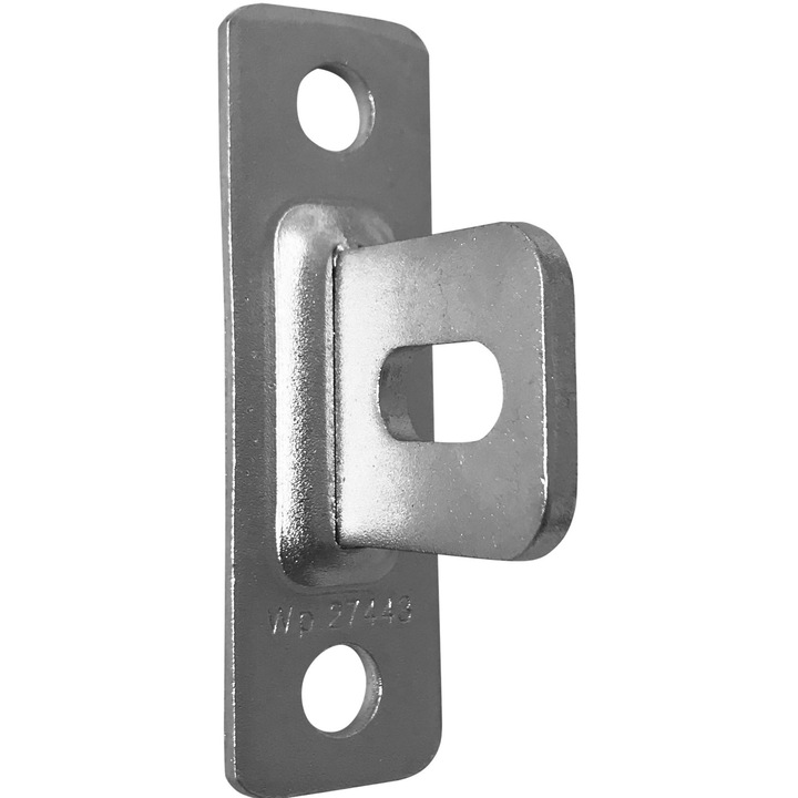 Element de fixare pentru gard, GWD, inaltime 80 mm, latime 25 mm, otel cu strat galvanizat