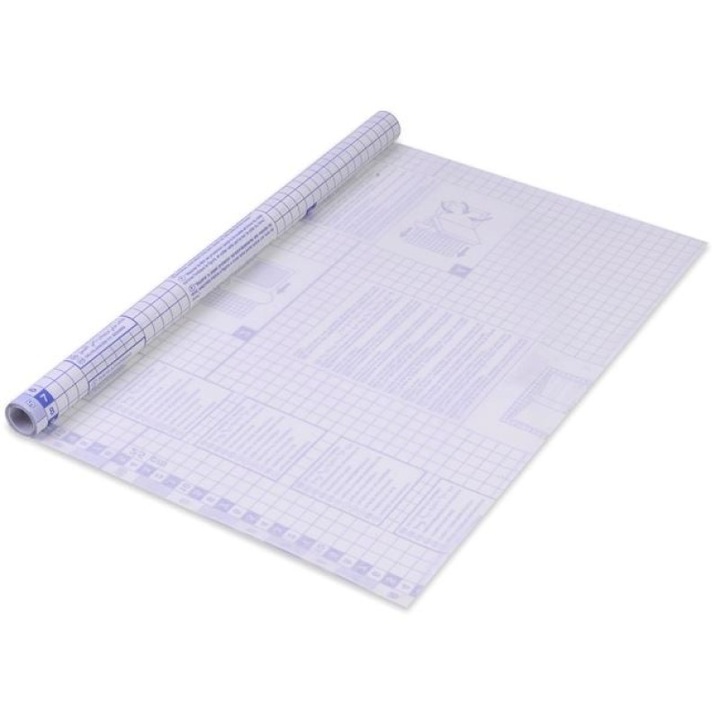 Coperta Adeziva in Rola pentru Carti si Caiete, 2m x 45cm