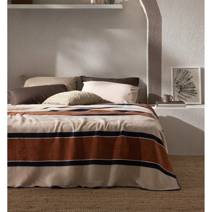 Jacquard pamut dupla pléd, Madame Coco, 200x220cm