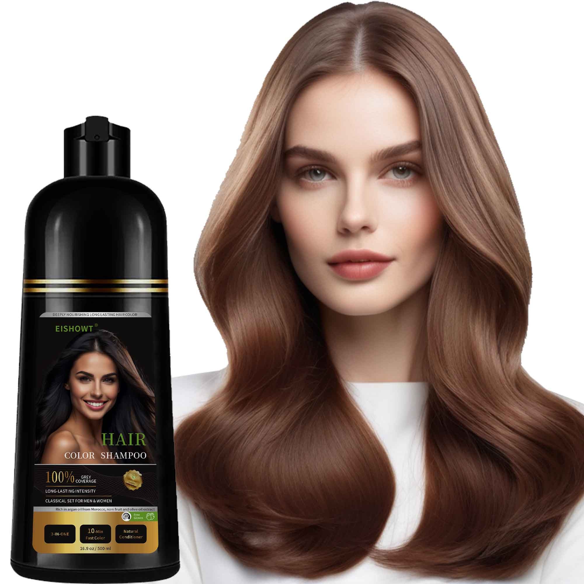 Hairdyes EISHOWT HAIR COLOR SHAMPOO plant series natural herbal