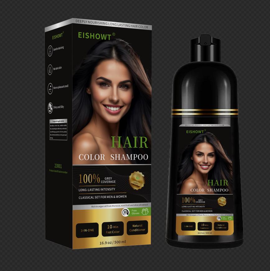 Hairdyes EISHOWT HAIR COLOR SHAMPOO plant series natural herbal