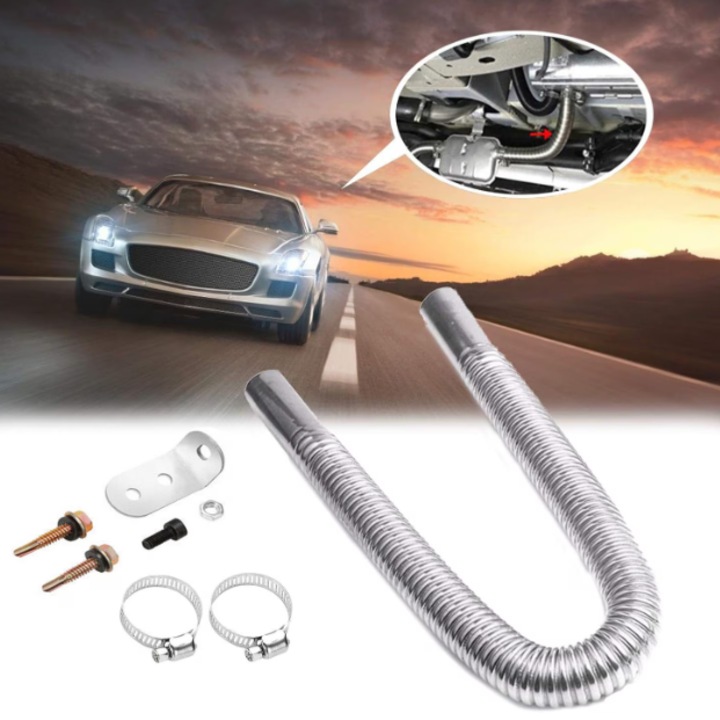 OEM Állófűtés, Topdii, 2 tömlőbilinccsel, rozsdamentes acél, 60 cm, parkoló levegőfűtéshez