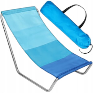 Scaun Pliant de Plaja si Gradina, Usor si Portabil, Ideal pentru Turism, Albastru, Cu Husa Protectoare, Design Ergonomic, Durabil, Perfect pentru Camping, Plaja si Relaxare in Aer Liber