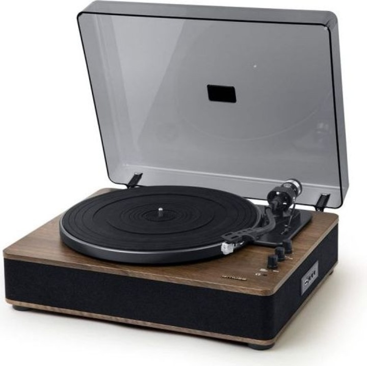 Muse MT-107 ръчен пикап, RCA/Bluetooth/AUX/USB свързаност, 12 инча, черен цвят